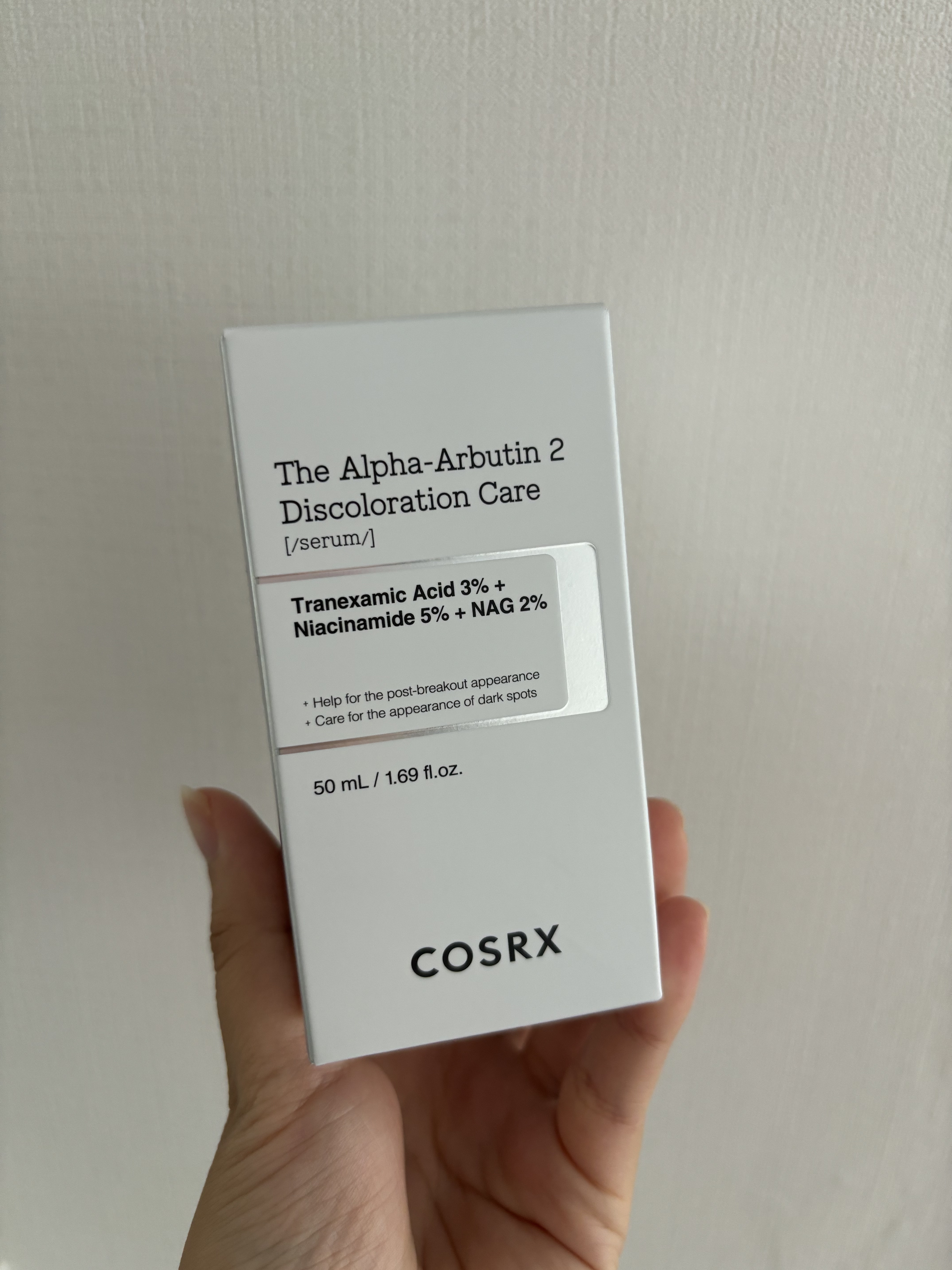 RXザ・アルファアルブチン2 ニキビ跡ケアセラム/COSRX/美容液を使ったクチコミ（1枚目）