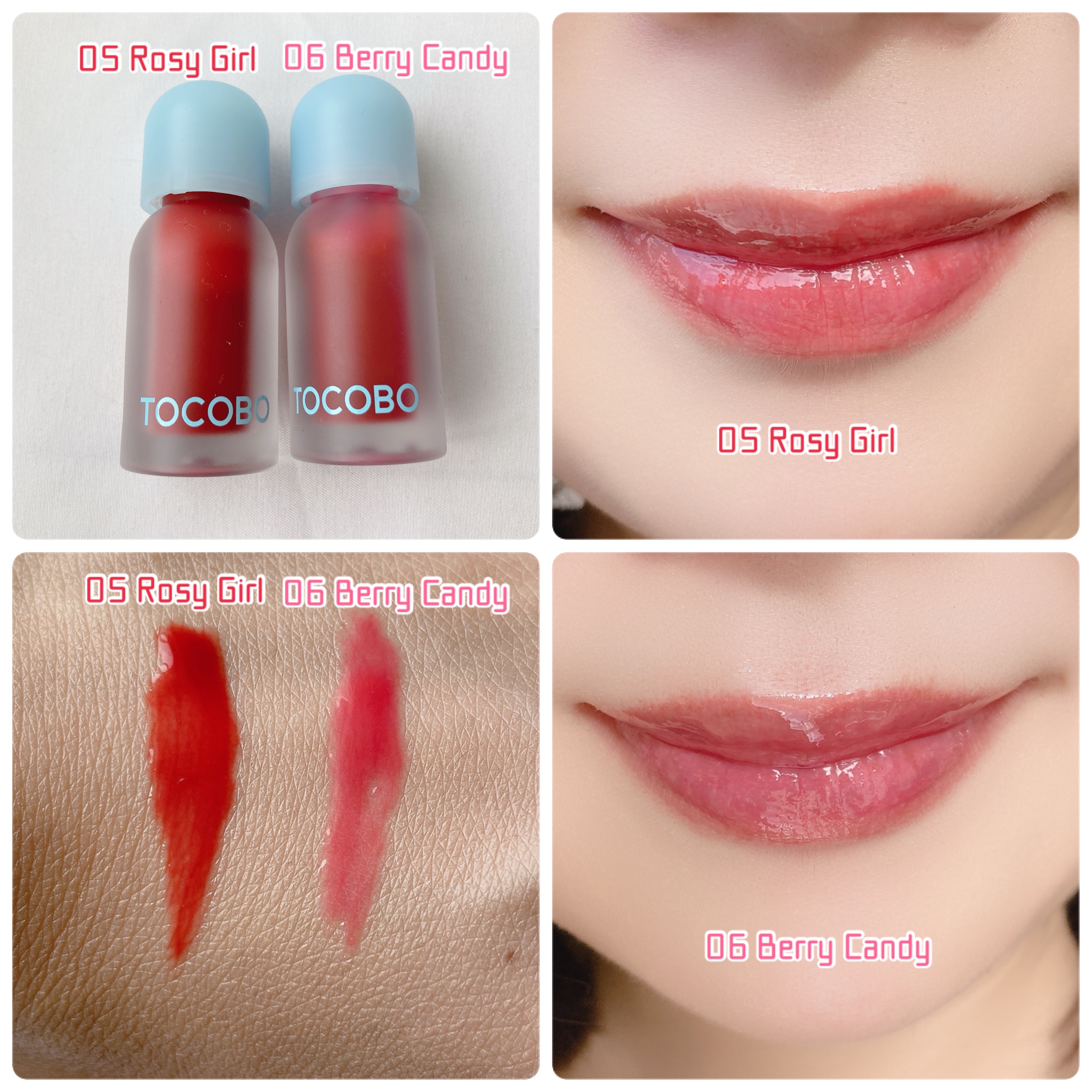 ジューシーベリープランピングリップオイル/TOCOBO/リップグロスを使ったクチコミ（3枚目）