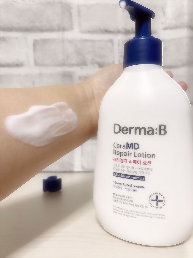 セラMD リペアローション/Derma:B/ボディローションを使ったクチコミ(4枚目)