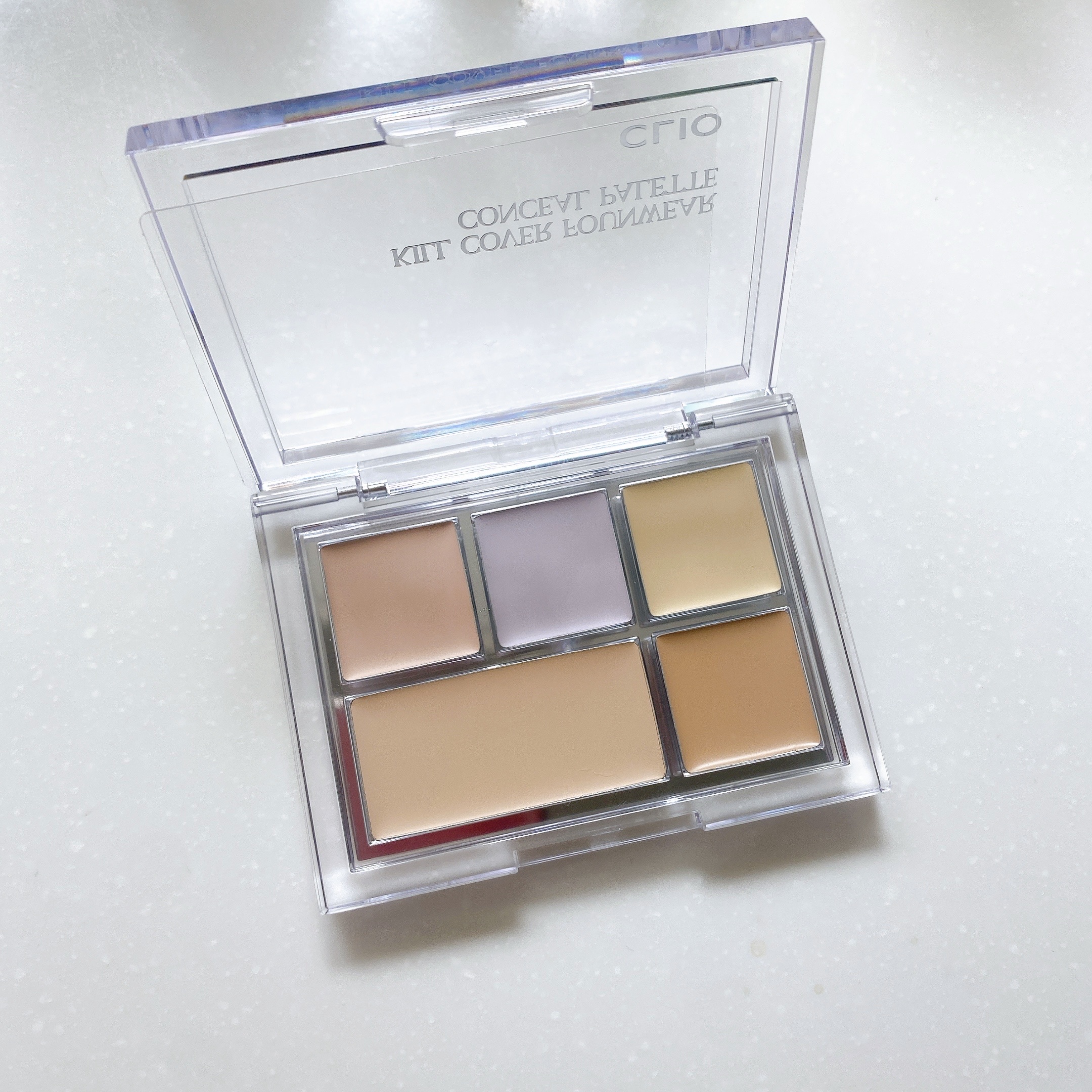 キル カバー ファンウェア コンシール パレット 02 DELIGHT/CLIO/パレットコンシーラーを使ったクチコミ（2枚目）