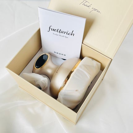 fuettarich (フエッタリッチ) スカルプ ヘッドスパのクチコミ「ヘアサロン×スキンケアメーカー監修✨
硬くなった頭皮にアプローチ!
回転ローラーは、人間工学.....」(2枚目)