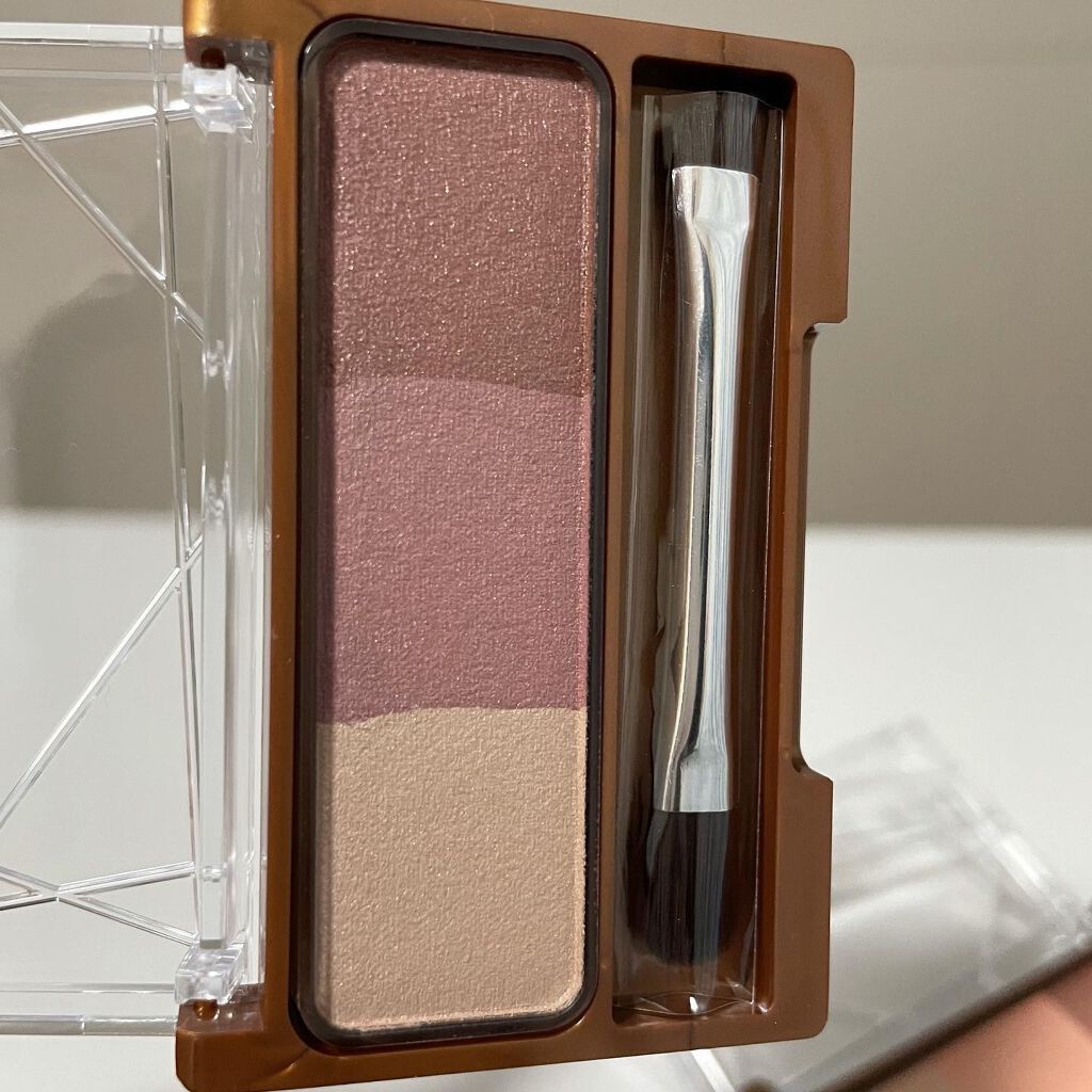 ノーズ&アイブロウパウダー/CEZANNE/パウダーアイブロウを使ったクチコミ(3枚目)