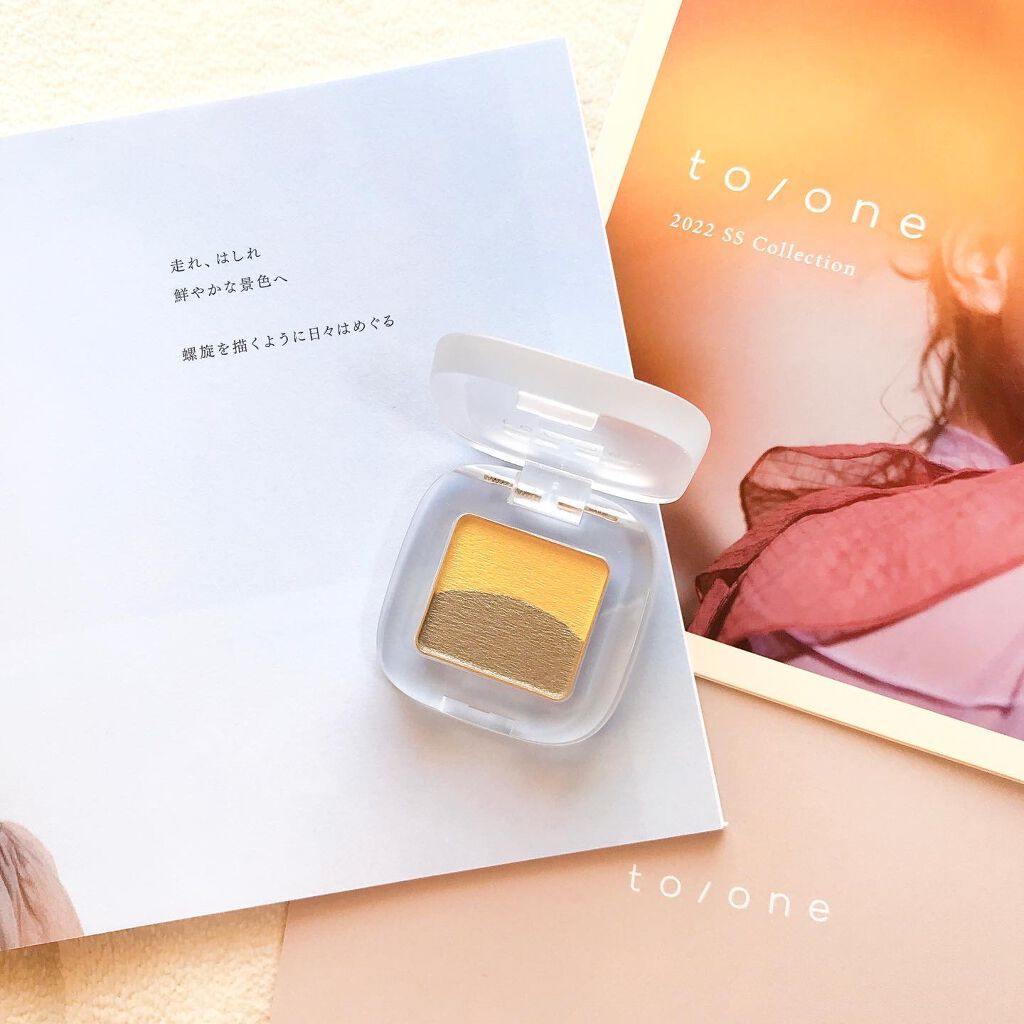 ペタル フロート アイシャドウ/to/one/アイシャドウパレットを使ったクチコミ（1枚目）