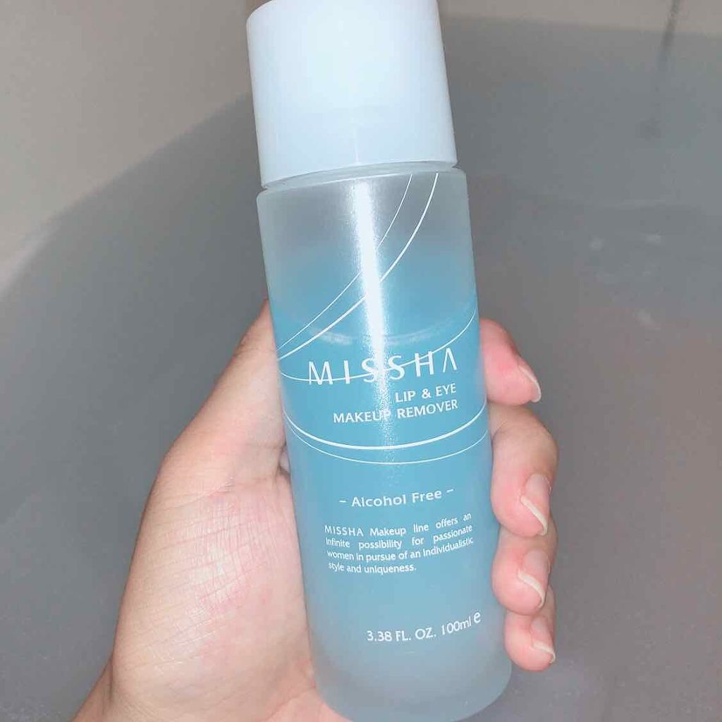 リップ&アイ メイクアップリムーバー/MISSHA/ポイントメイクリムーバーを使ったクチコミ(1枚目)