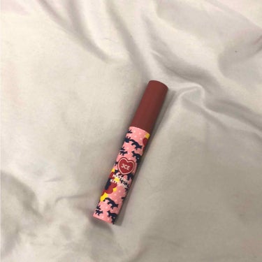 MAISON KITSUNE VELVET LIP TINT TWIN ROSE/3CE/口紅を使ったクチコミ（1枚目）