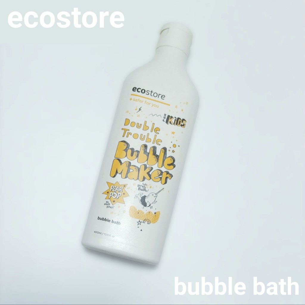 キッズバブルバス ペアーポップ/ecostore/保湿系入浴剤を使ったクチコミ（1枚目）