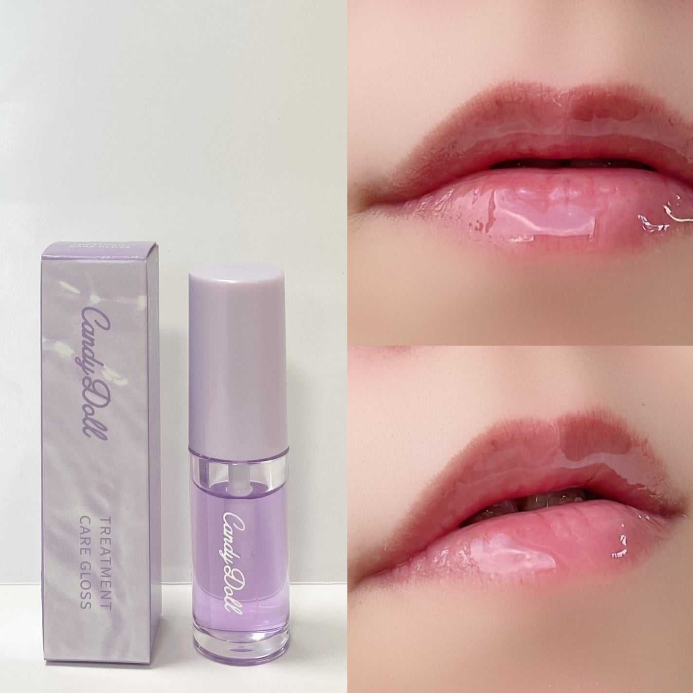 トリートメントケアグロス/CandyDoll/リップグロスを使ったクチコミ(3枚目)