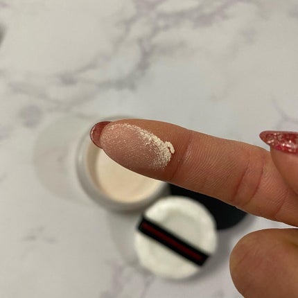 シンクロスキン インビジブル シルク ルースパウダー ラディアント/SHISEIDO/ルースパウダーを使ったクチコミ(5枚目)