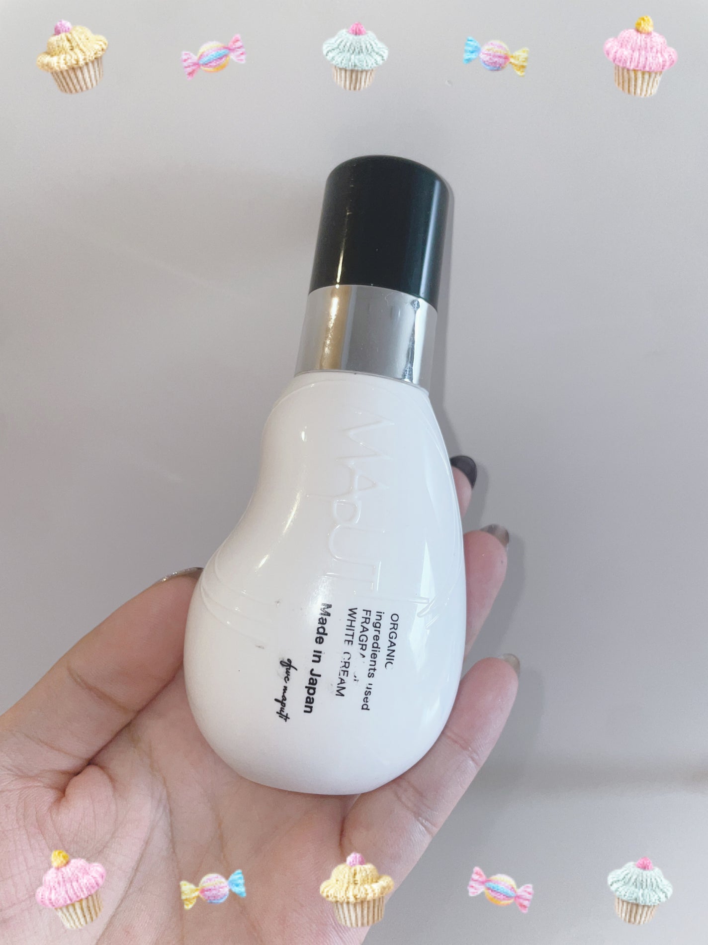 オーガニックフレグランスホワイトクリーム/MAPUTI/デリケートゾーンケアを使ったクチコミ(1枚目)