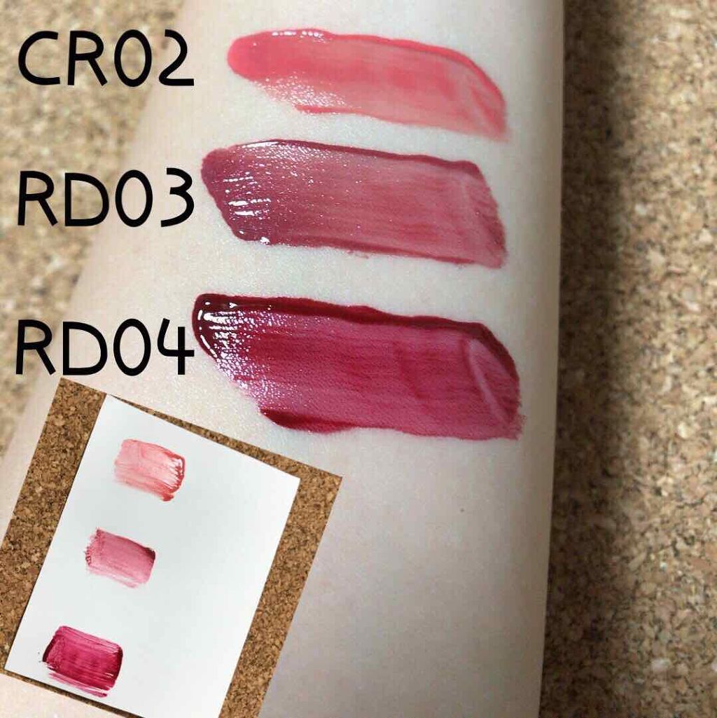 アピュー ウォーターライト ティント/A’pieu/リップティントを使ったクチコミ(2枚目)