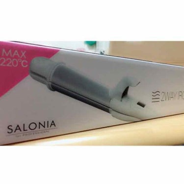 SALONIA 2WAYヘアアイロン/SALONIA/カールアイロンを使ったクチコミ（1枚目）