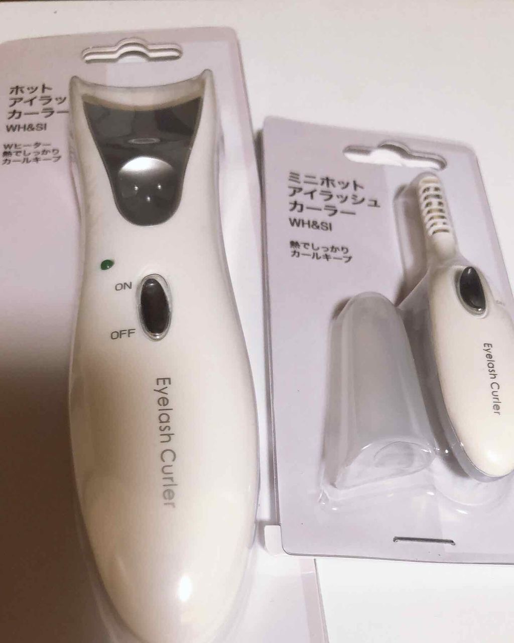 ミニホットアイラッシュカーラー/ニトリ/ホットビューラーを使ったクチコミ（1枚目）