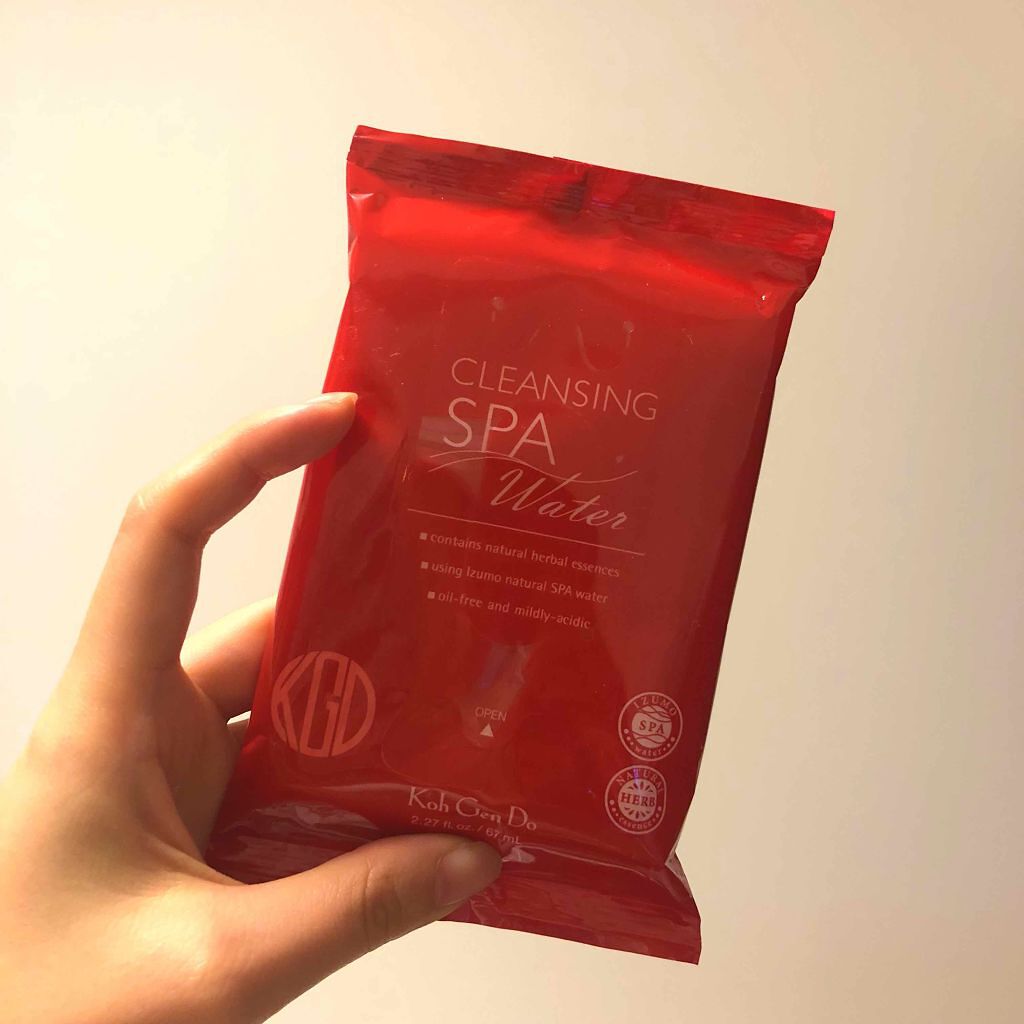 クレンジングシート/Koh Gen Do/クレンジングシートを使ったクチコミ(1枚目)