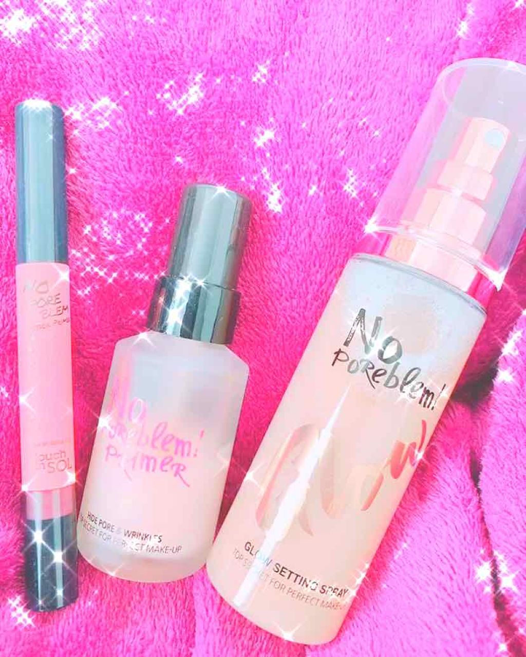 ノー　ポアブレム　グロウ　セッティング　スプレー/touch in SOL /ミスト状化粧水を使ったクチコミ（2枚目）