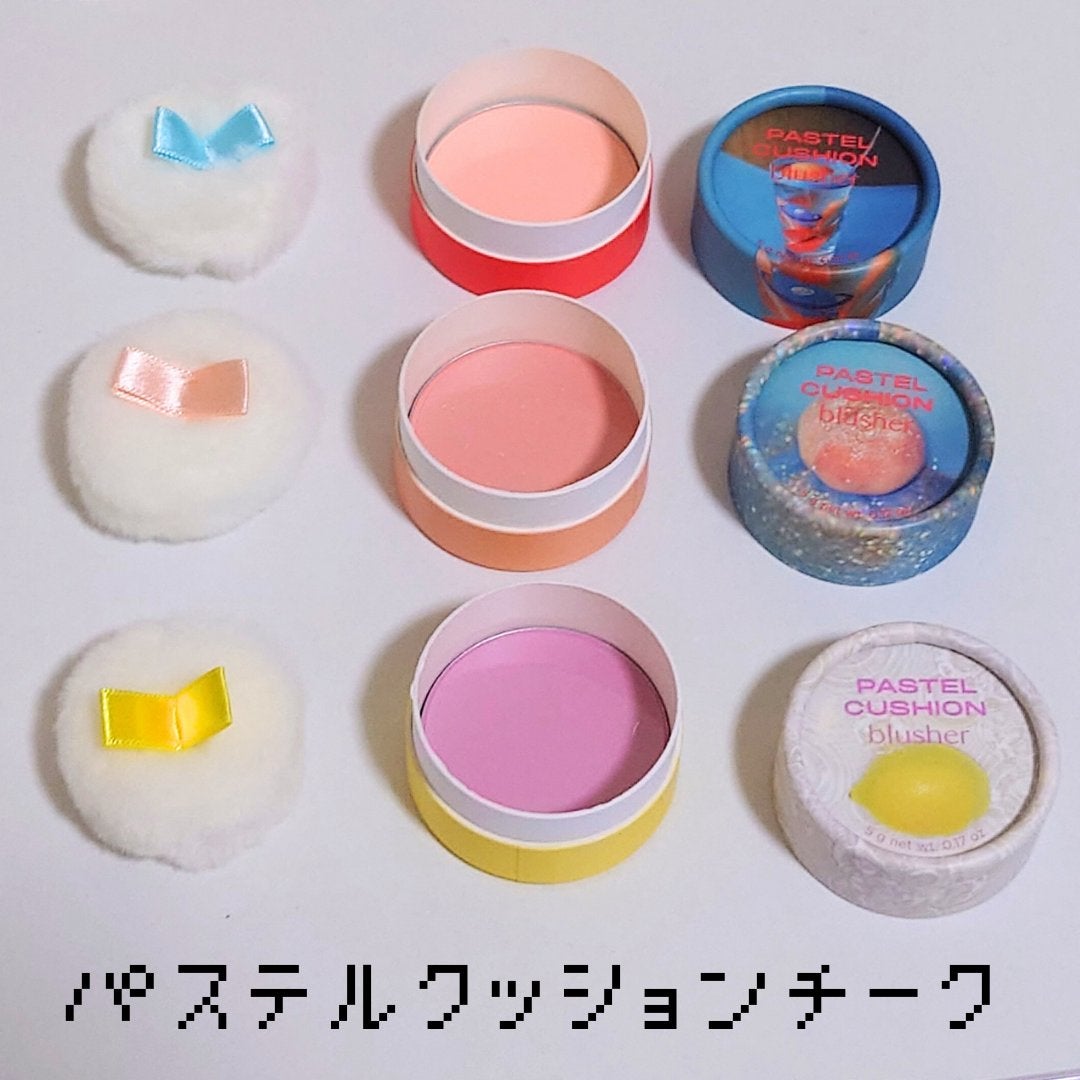 パステルクッションブラッシャー/THE FACE SHOP/パウダーチークを使ったクチコミ(4枚目)