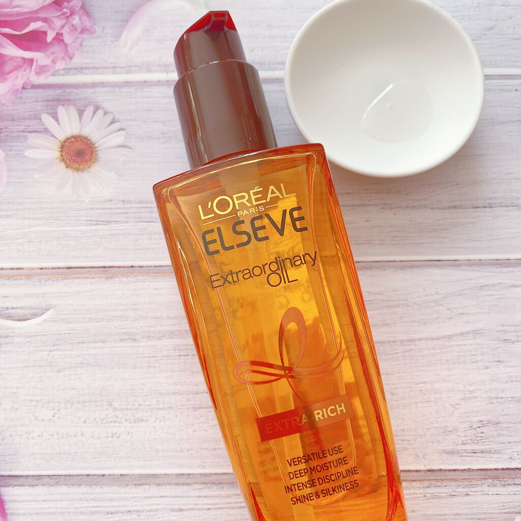 エルセーヴ エクストラオーディナリーオイル エクストラリッチ フィニッシュ/ロレアル パリ/ヘアオイルを使ったクチコミ(1枚目)