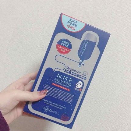 N.M.FアクアアンプルマスクJEX/MEDIHEAL/シートマスク・パックを使ったクチコミ(1枚目)
