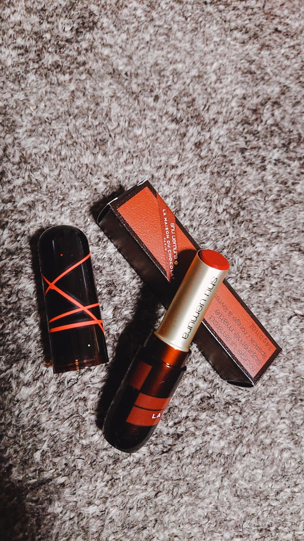 ルージュ アンリミテッド マット/shu uemura/口紅を使ったクチコミ(1枚目)