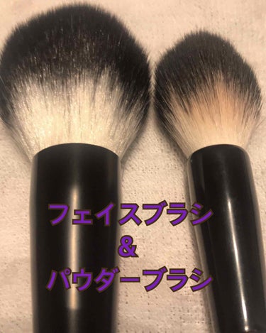 UR GLAM　POWDER BRUSH/U R GLAM/メイクブラシを使ったクチコミ（2枚目）