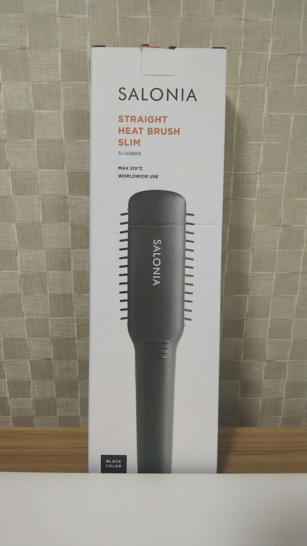 SALONIA ストレートヒートブラシ/SALONIA/ヒートブラシを使ったクチコミ(1枚目)