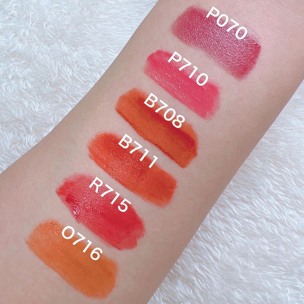 シャインミラーティント/COLORKEY/リップティントを使ったクチコミ(2枚目)