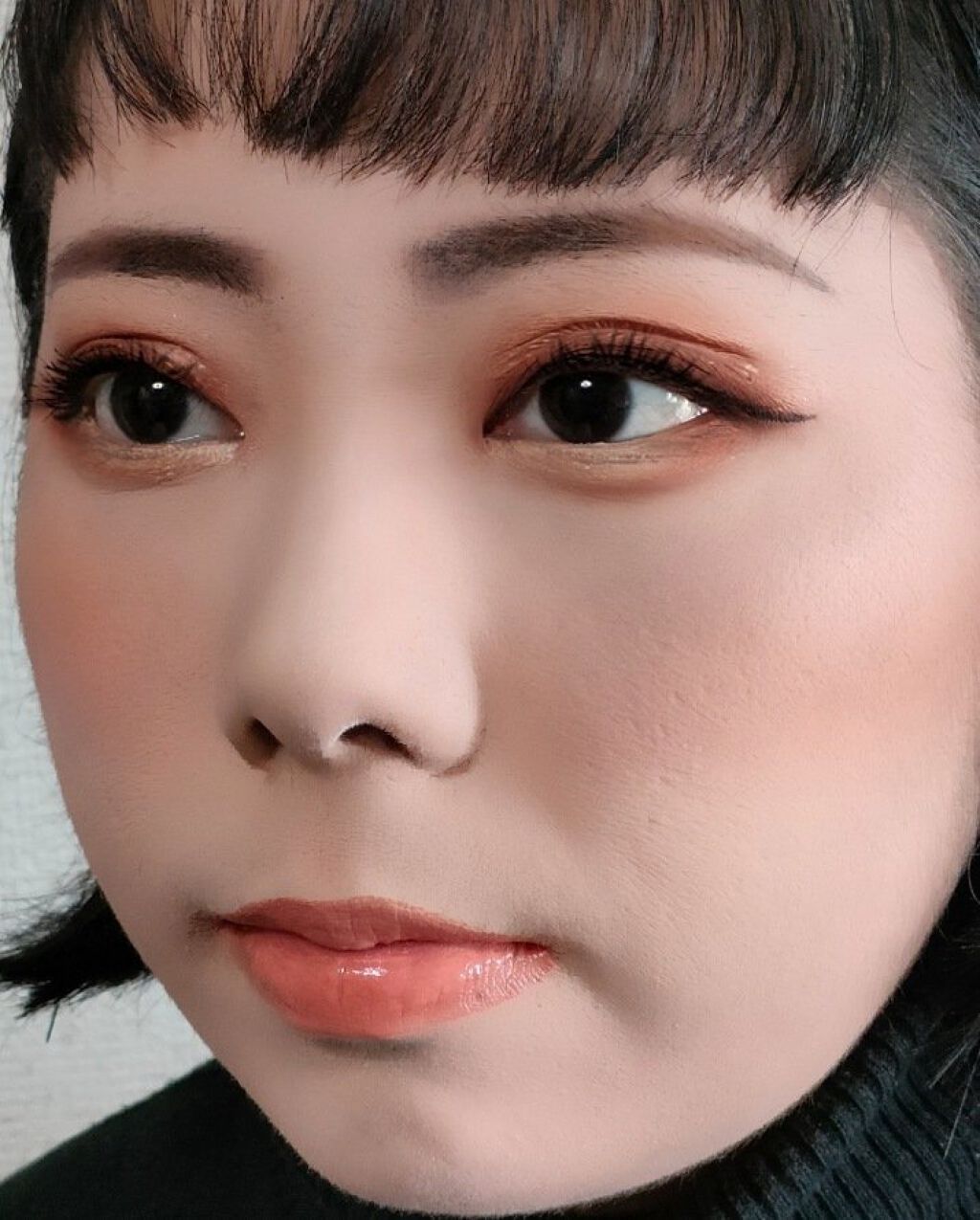 ブロンズシェードウォームグロー/THE BODY SHOP/パウダーチークを使ったクチコミ（3枚目）