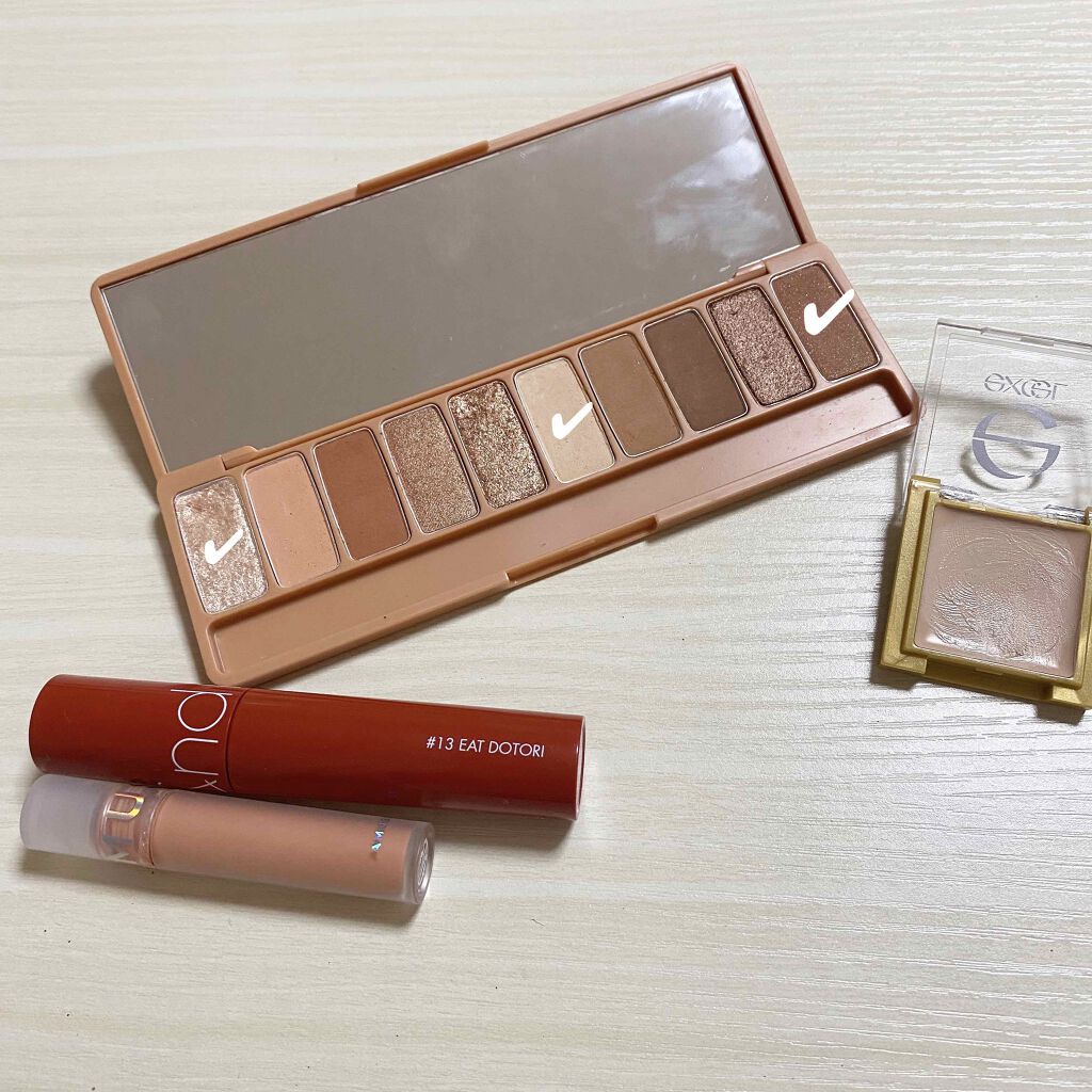 ソフトクリームチーク/AMUSE/リキッドチークを使ったクチコミ（1枚目）