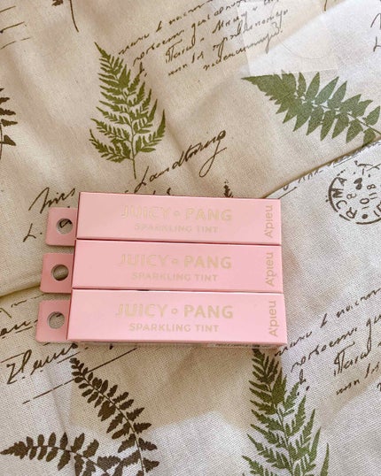 アピュー ジューシーパン スパークリングティント/A’pieu/口紅を使ったクチコミ(1枚目)