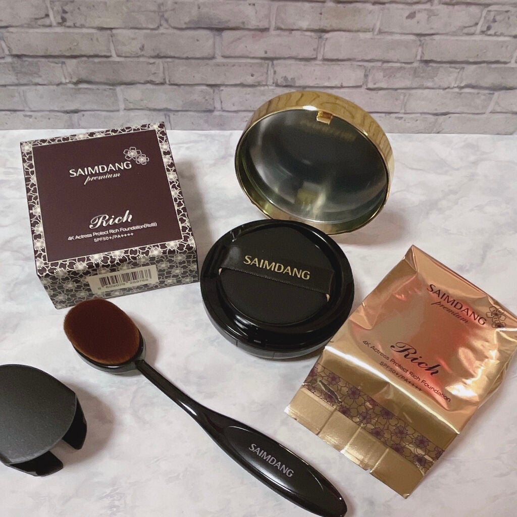 アクトレス エッセンシャルパクト/サイムダン プレミアム/クリーム・エマルジョンファンデーションを使ったクチコミ(10枚目)