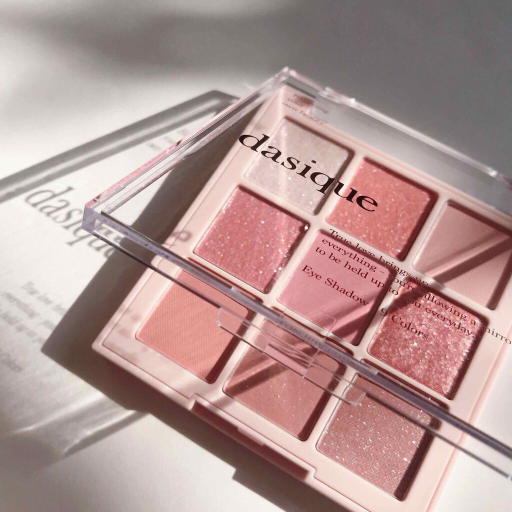 シャドウパレット/dasique/アイシャドウパレットを使ったクチコミ(1枚目)
