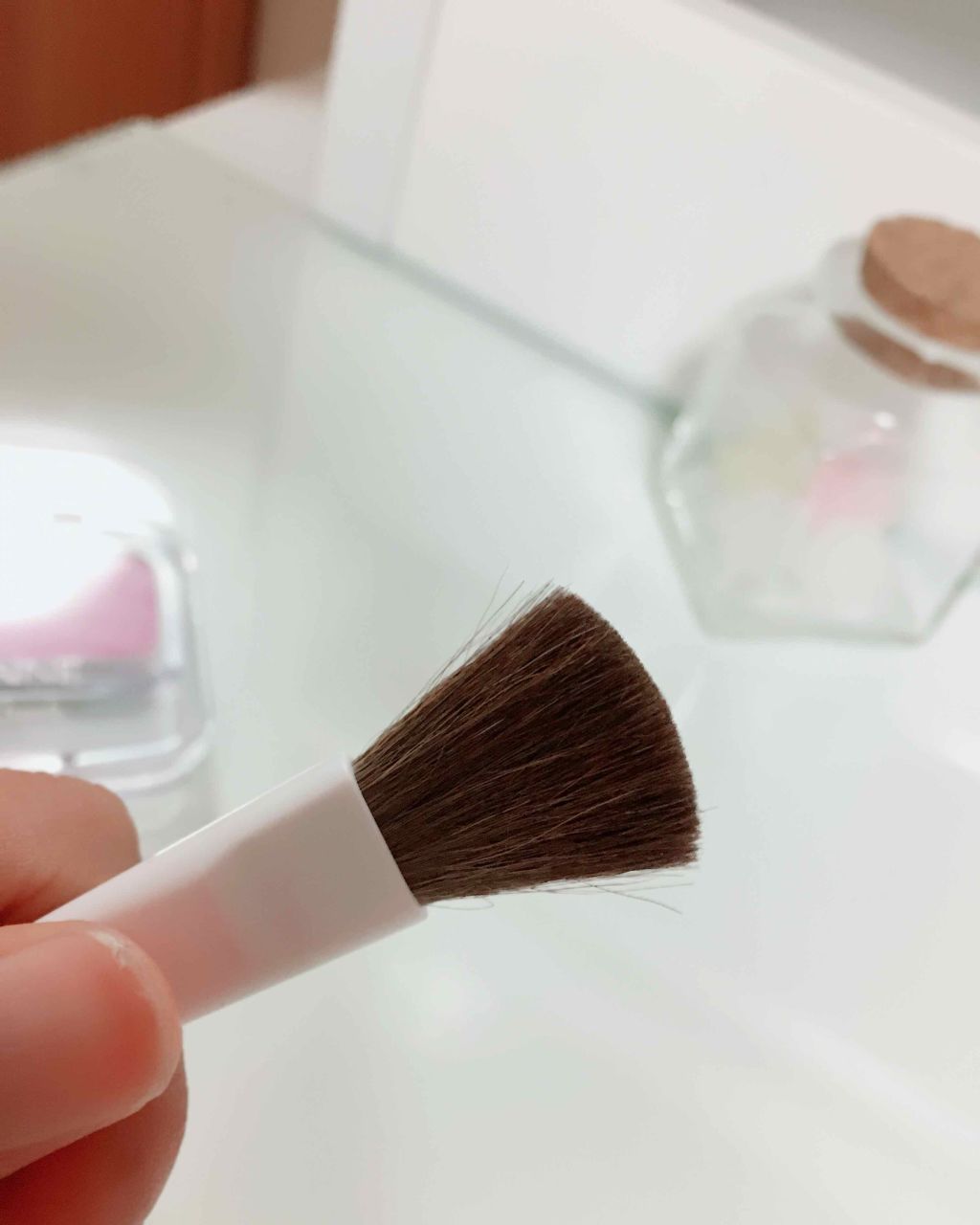 ナチュラル チークN/CEZANNE/パウダーチークを使ったクチコミ(3枚目)