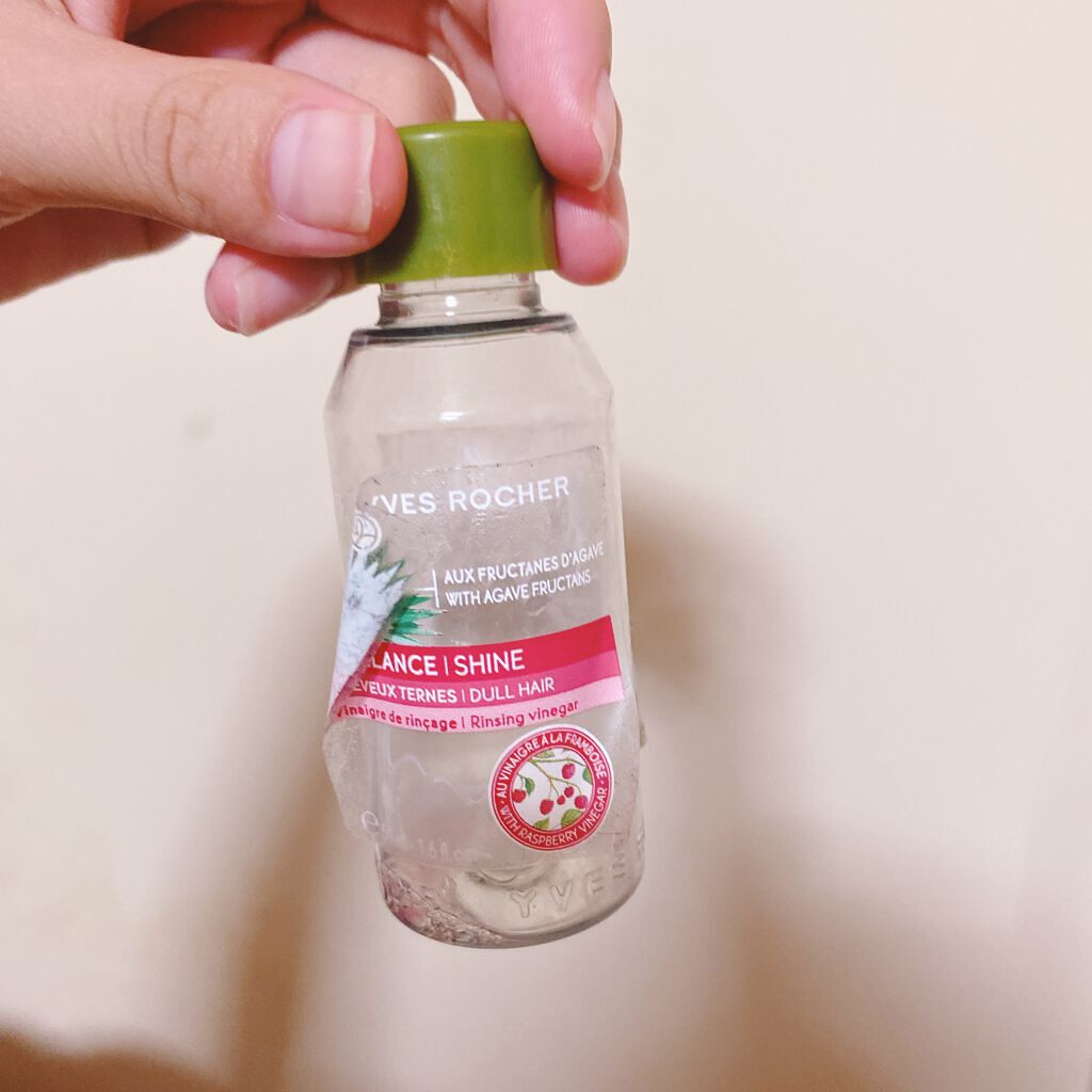 リンシングビネガー シルキーシャイン さらキララズベリー/イヴ・ロシェ/洗い流すヘアトリートメントを使ったクチコミ(1枚目)