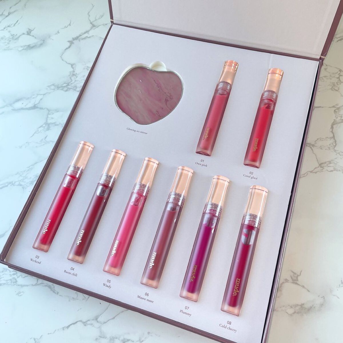 グラッセリップティント/mude/リップティントを使ったクチコミ(3枚目)