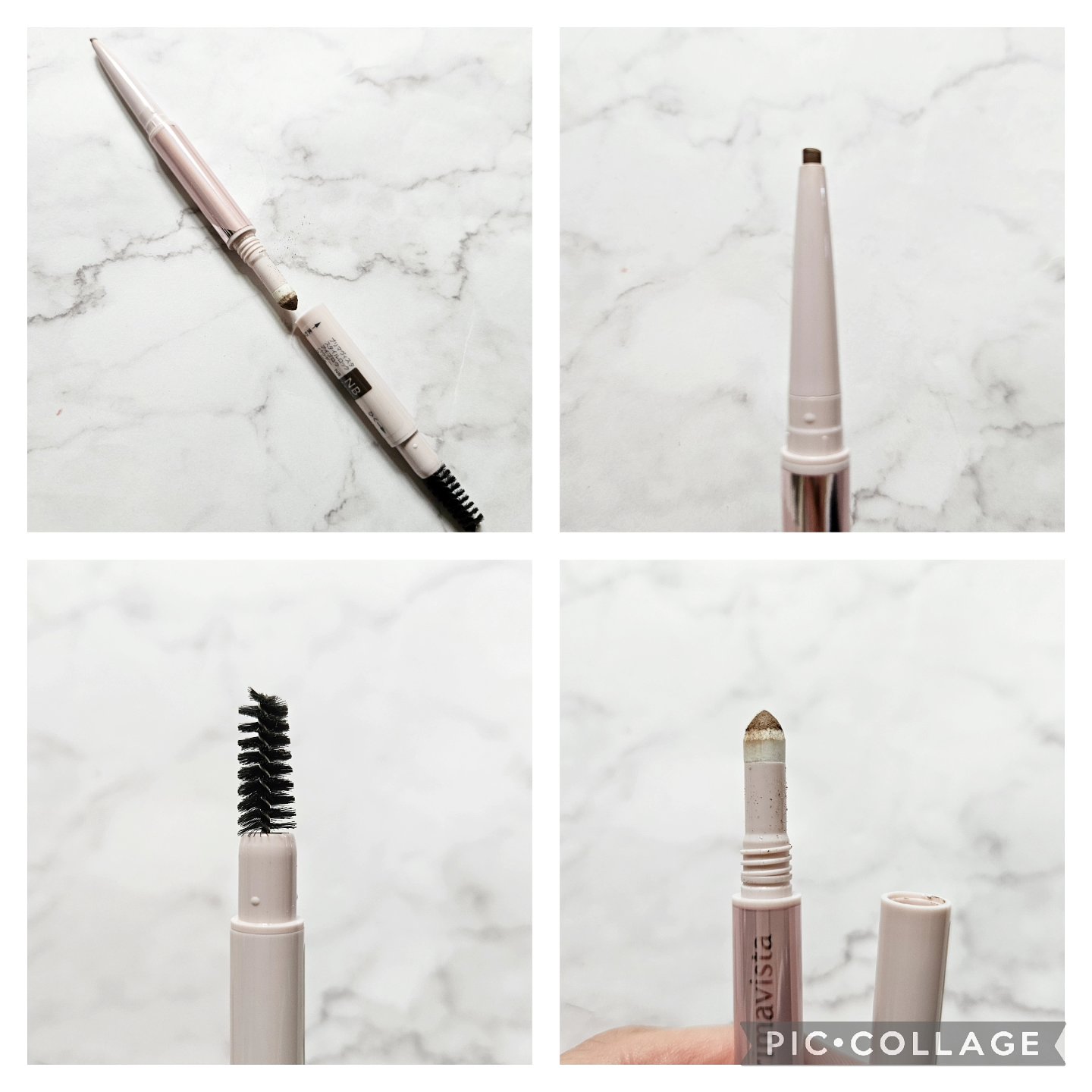 プリマヴィスタ スタイルロック アイブロウ ペンシル＆パウダー ナチュラルブラウン/プリマヴィスタ/アイブロウペンシルを使ったクチコミ（3枚目）