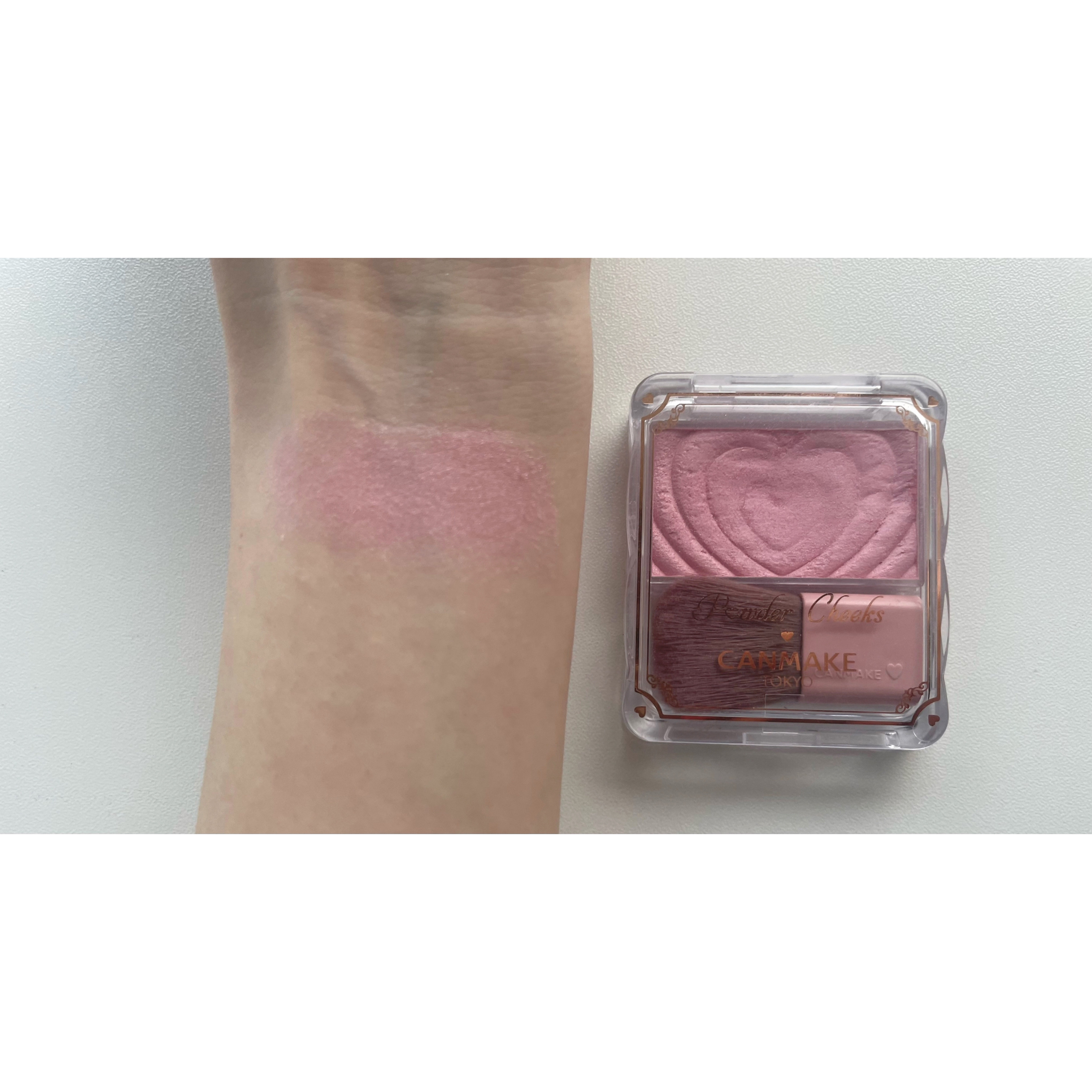 パウダーチークス/キャンメイク/パウダーチークを使ったクチコミ（3枚目）