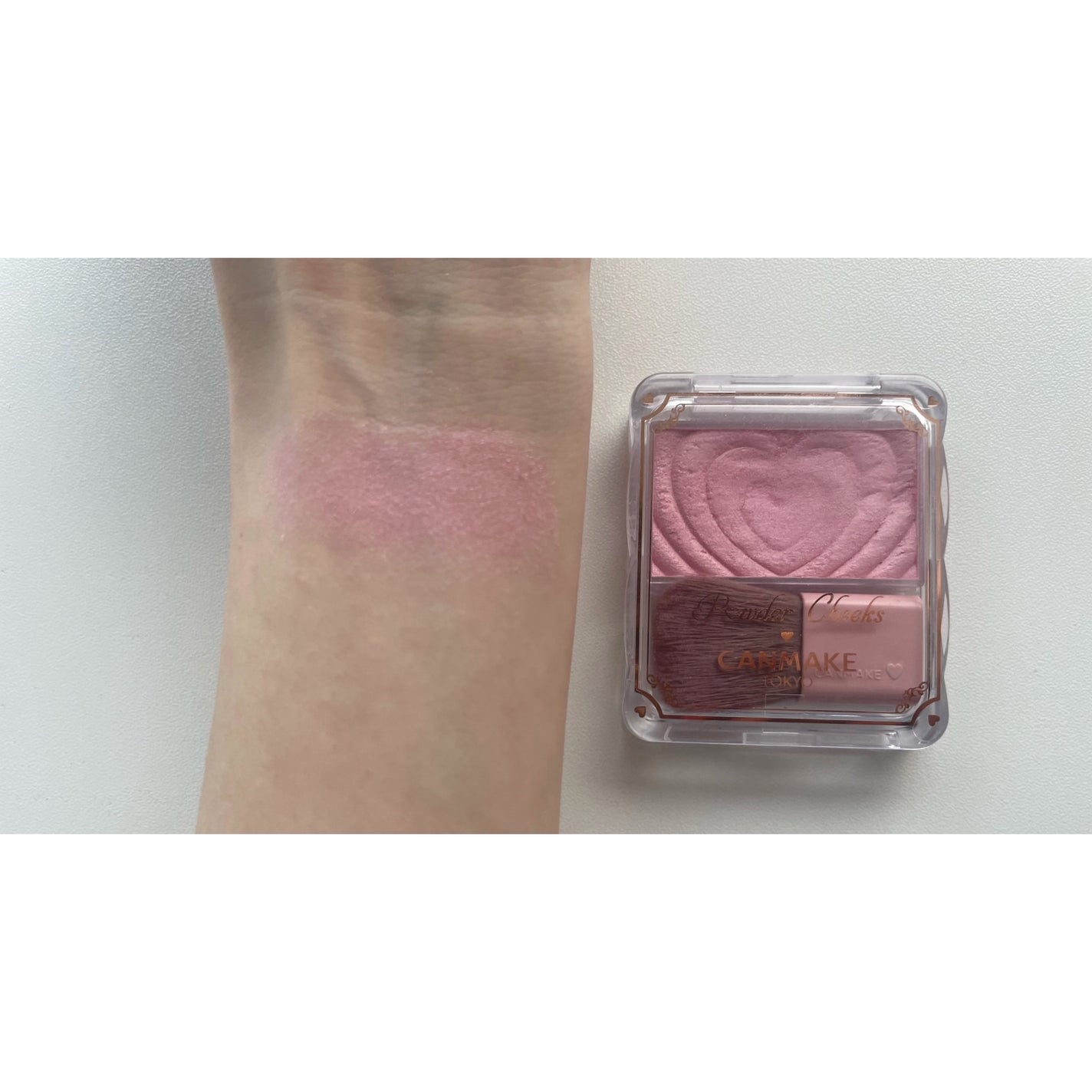 パウダーチークス/キャンメイク/パウダーチークを使ったクチコミ(3枚目)
