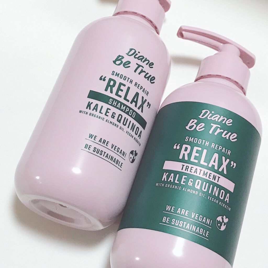 Diane Be True（ダイアンビートゥルー）/RELAX / スムース /シャンプー＆トリートメント/ダイアンビートゥルー/市販シャンプーを使ったクチコミ（1枚目）