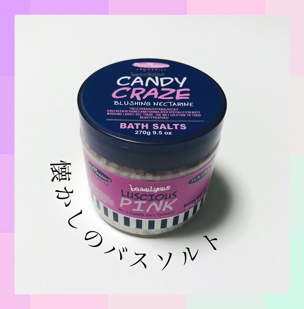 CANDY CRAZE BLUSHING NECTARINE/Pure Pleasure/ボディグッズを使ったクチコミ（1枚目）