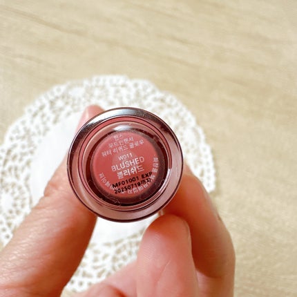 ムードインハンサーウォーターリキッドグロウ/hince/口紅を使ったクチコミ(3枚目)