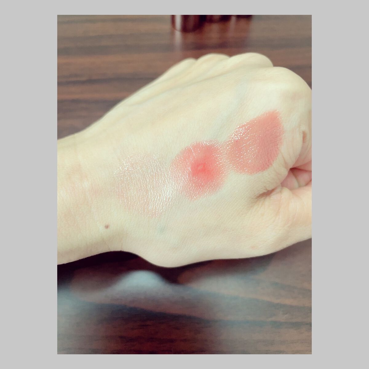 メルティールミナスルージュ（ティントタイプ）/キャンメイク/リップティントを使ったクチコミ（2枚目）