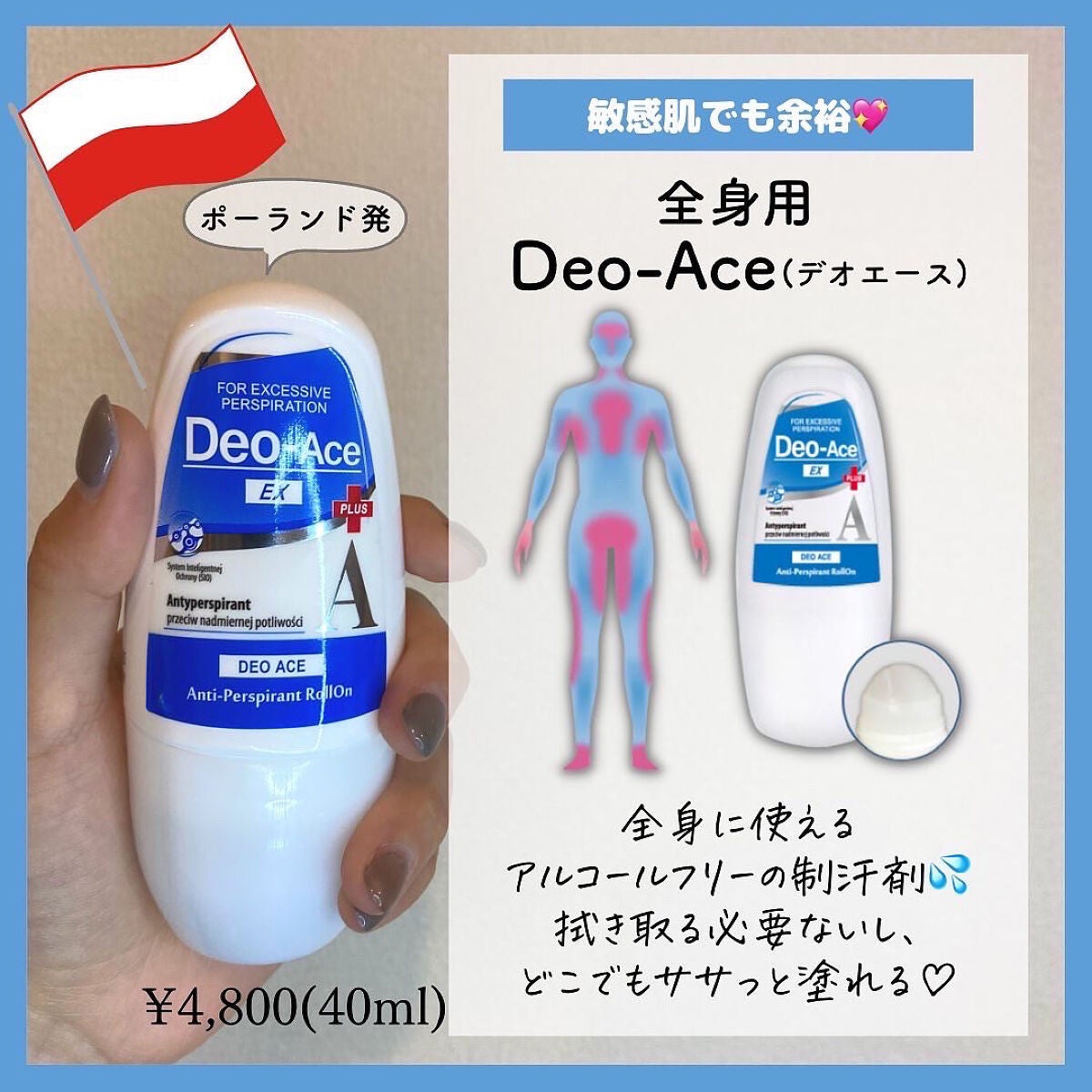 デトランス α/Perspirex/デオドラント・制汗剤を使ったクチコミ(4枚目)