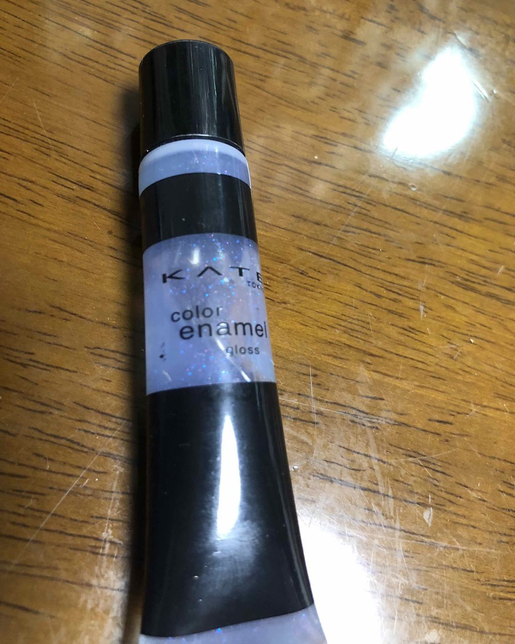 カラーエナメルグロス/KATE/リップグロスを使ったクチコミ(1枚目)