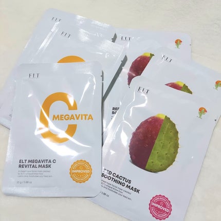 レッドカクタススージングマスク/ELT COSMETICS/シートマスク・パックを使ったクチコミ(6枚目)