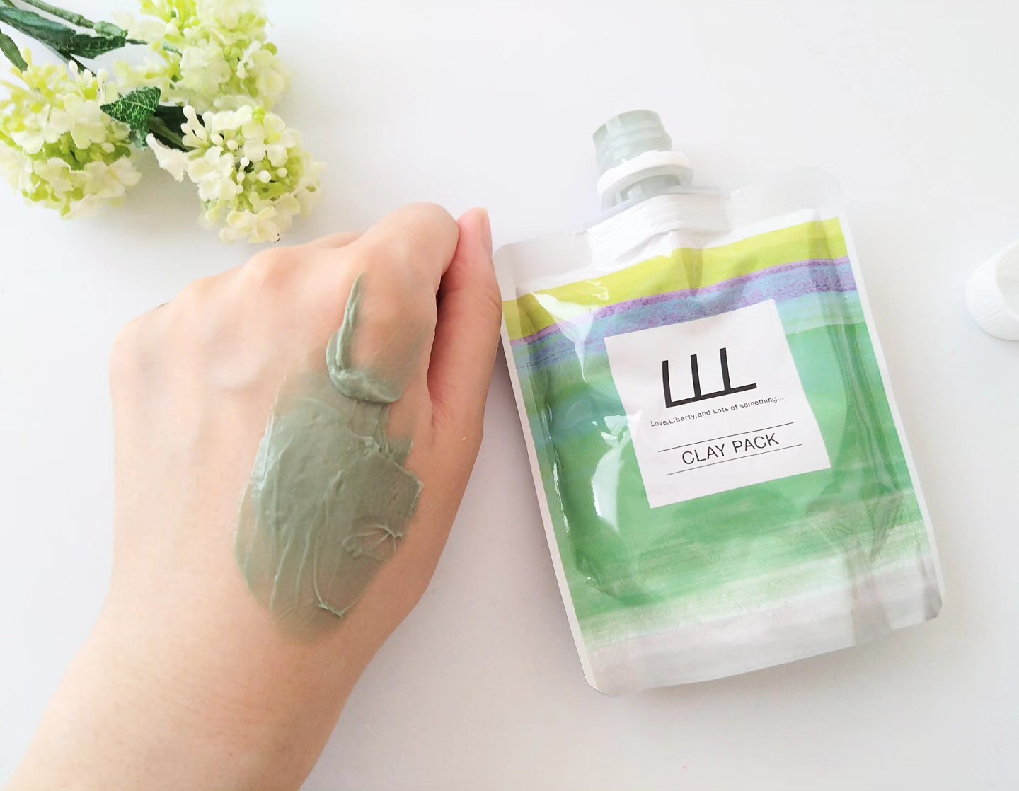 毛穴クレイパック/LLL/洗い流すパック・マスクを使ったクチコミ（2枚目）