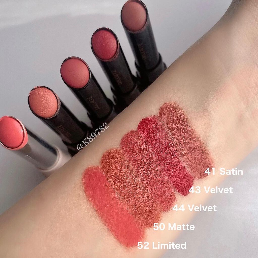 限定色レビュー】ルージュ デコルテ｜DECORTÉの口コミ - ＼好き