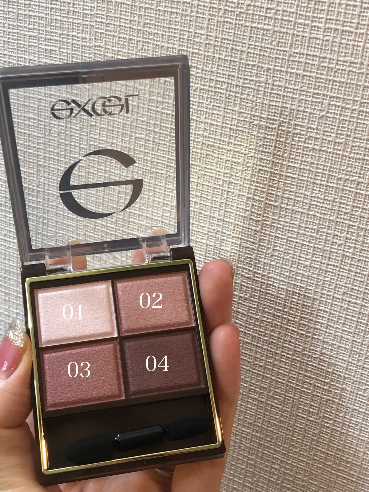 スキニーリッチシャドウ/excel/アイシャドウパレットを使ったクチコミ（3枚目）