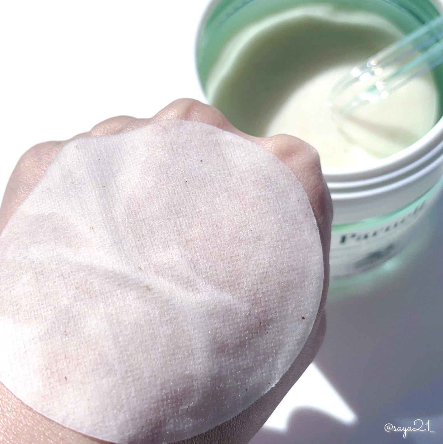 シカマヌ コットンクリアパッド/parnell/トナーパッドを使ったクチコミ(3枚目)