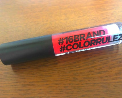 COLORRULEZ/16BRAND/リップグロスを使ったクチコミ(1枚目)