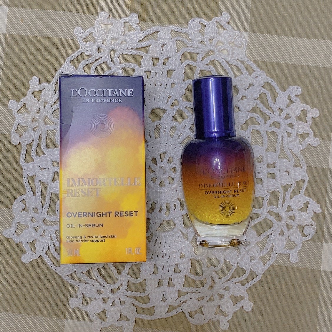 イモーテル オーバーナイトリセットセラム/L'OCCITANE/美容液を使ったクチコミ(1枚目)