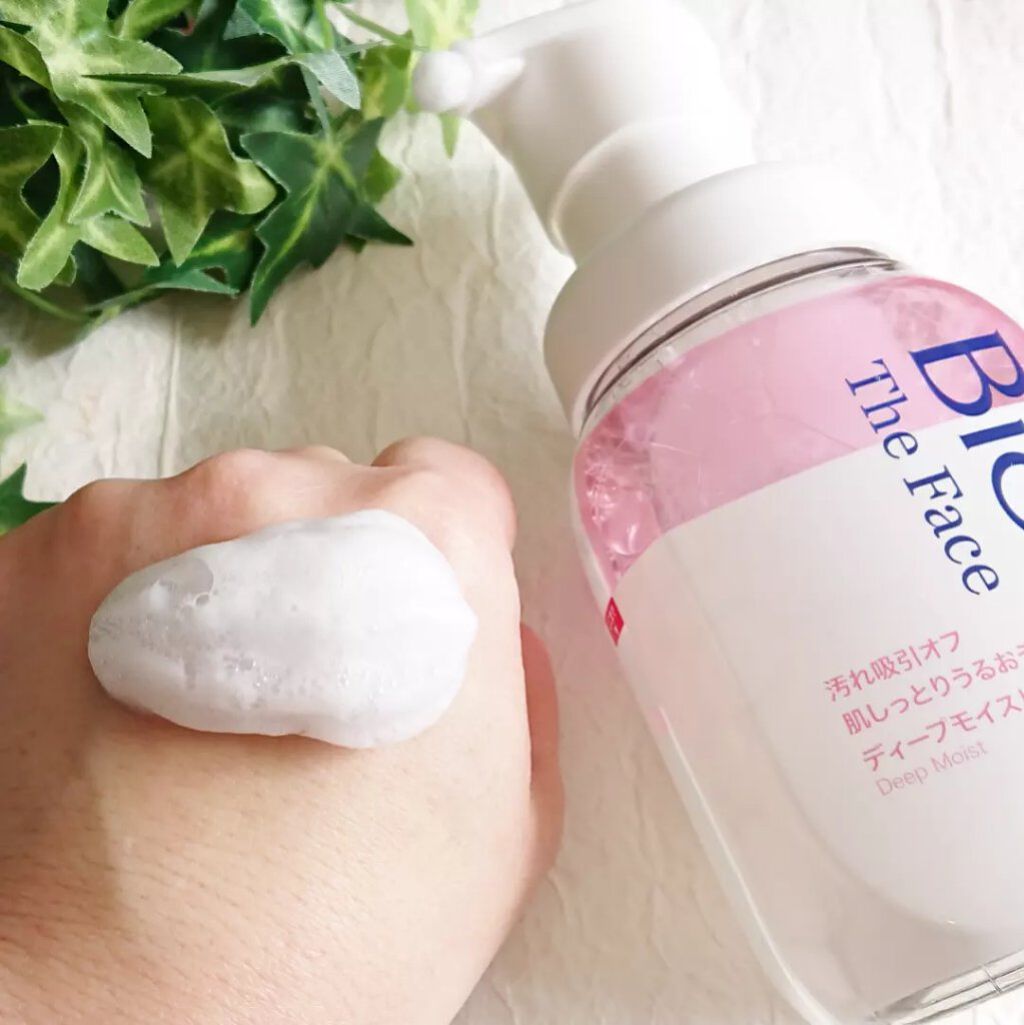 ビオレ ザフェイス 泡洗顔料 ディープモイスト/ビオレ/泡洗顔を使ったクチコミ(3枚目)